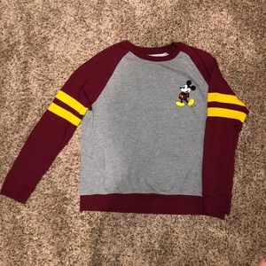 Disney Tops- Mickey Mouse Jersey Sweater
